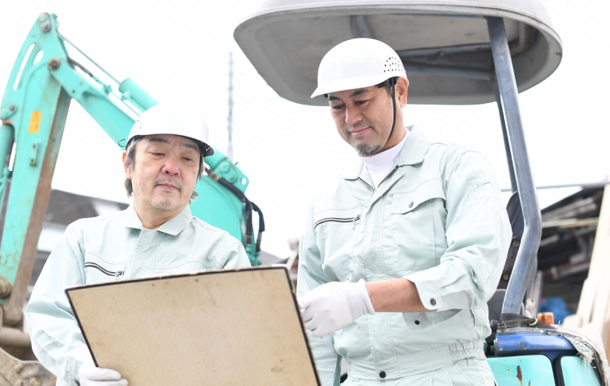 02.近隣の方へ配慮した解体を致します
